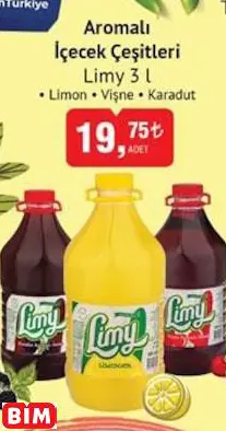 LİMY AROMALI İÇECEK ÇEŞİTLERİ